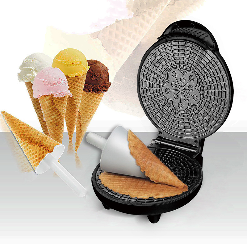 Egg Waffle Pan - Electric Crispy Egg Roll Maker Household