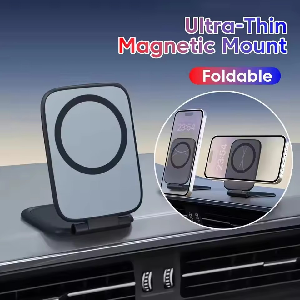 Taco Stand Holder - Ultra-thin Magnetic Phone Holder Foldable Portable