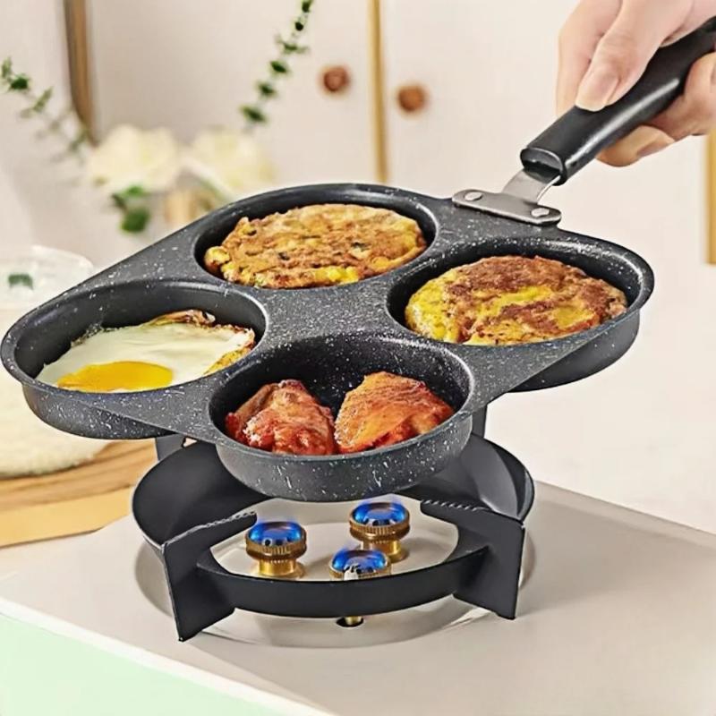 Non‑Stick Multi‑Hole Egg Burge - огляд і ціна Mini Pancake Griddle