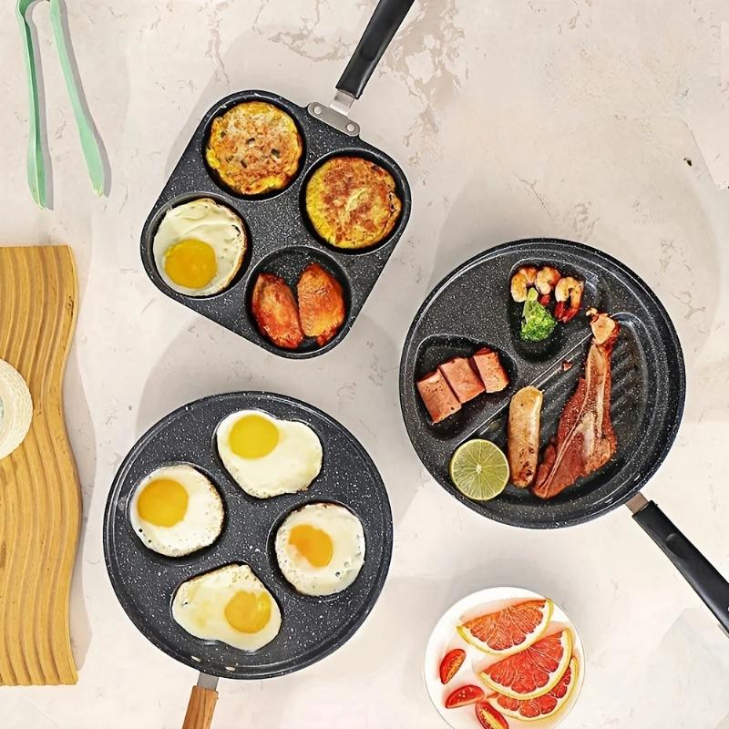 Non‑Stick Multi‑Hole Egg Burge - огляд і ціна Mini Pancake Griddle