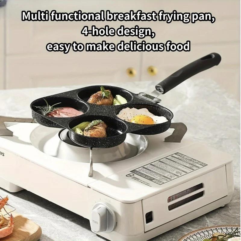 Non‑Stick Multi‑Hole Egg Burge - огляд і ціна Mini Pancake Griddle