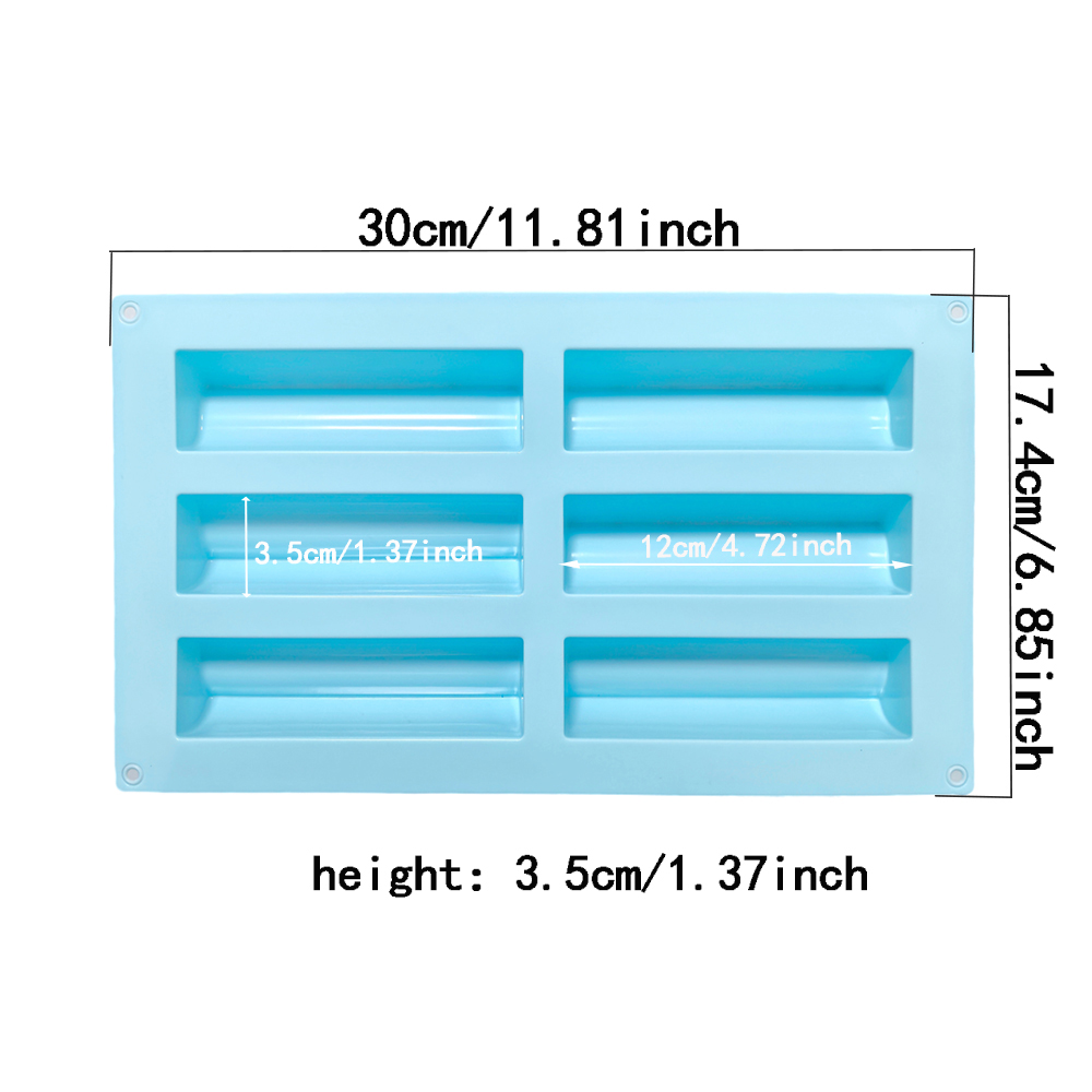6-cavity groove tube cake tray - огляд і ціна Donut Mold Silicone