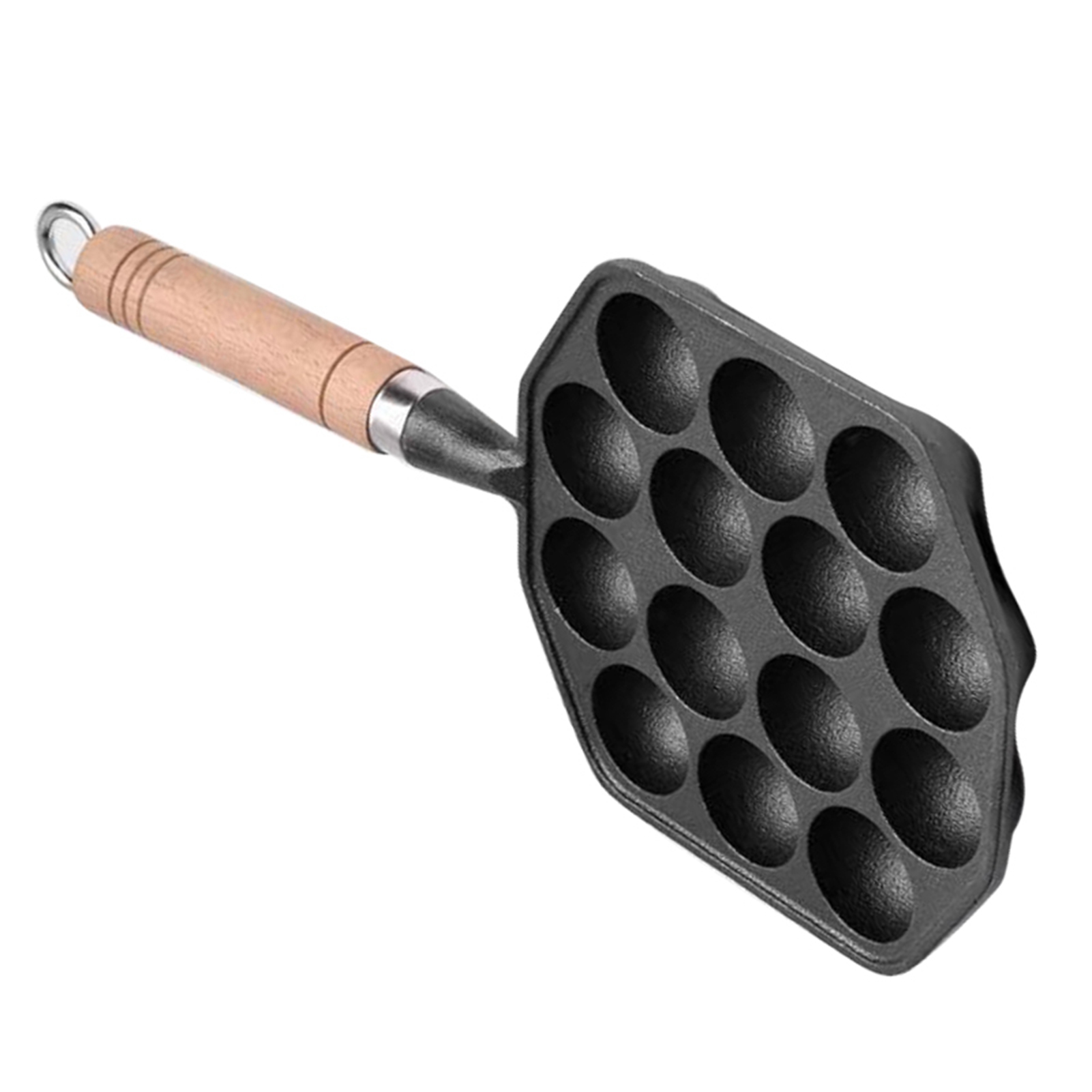 14 Holes Takoyaki Pan Nonstick - огляд і ціна Egg Waffle Pan