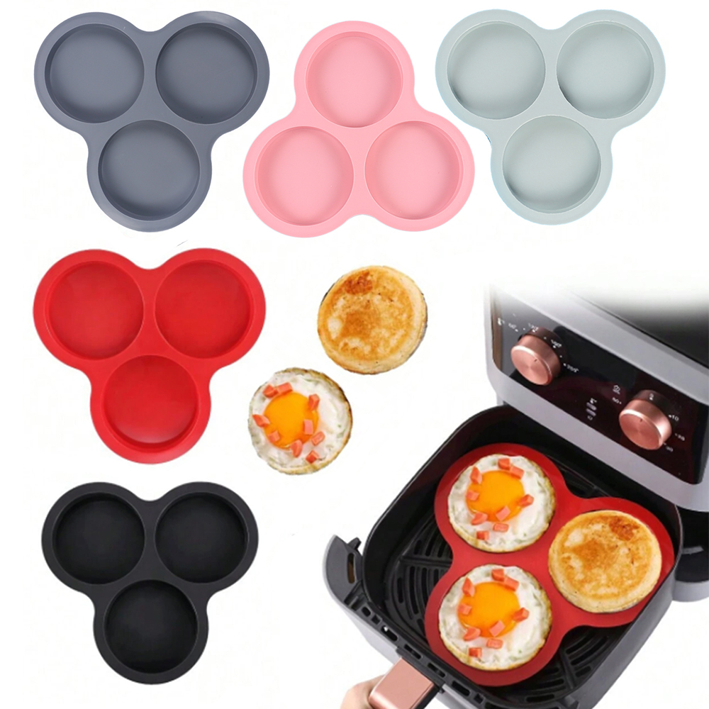Silicone Egg Mold Air Fryer Eg - огляд і ціна Egg Waffle Pan