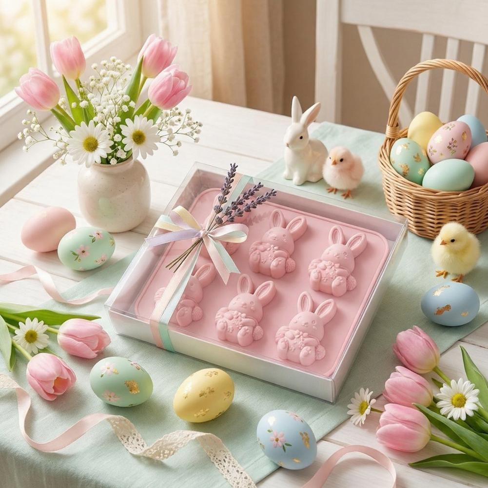 Easter Ice Tray Mold Easter Bu - огляд і ціна Bunny Cake Mold