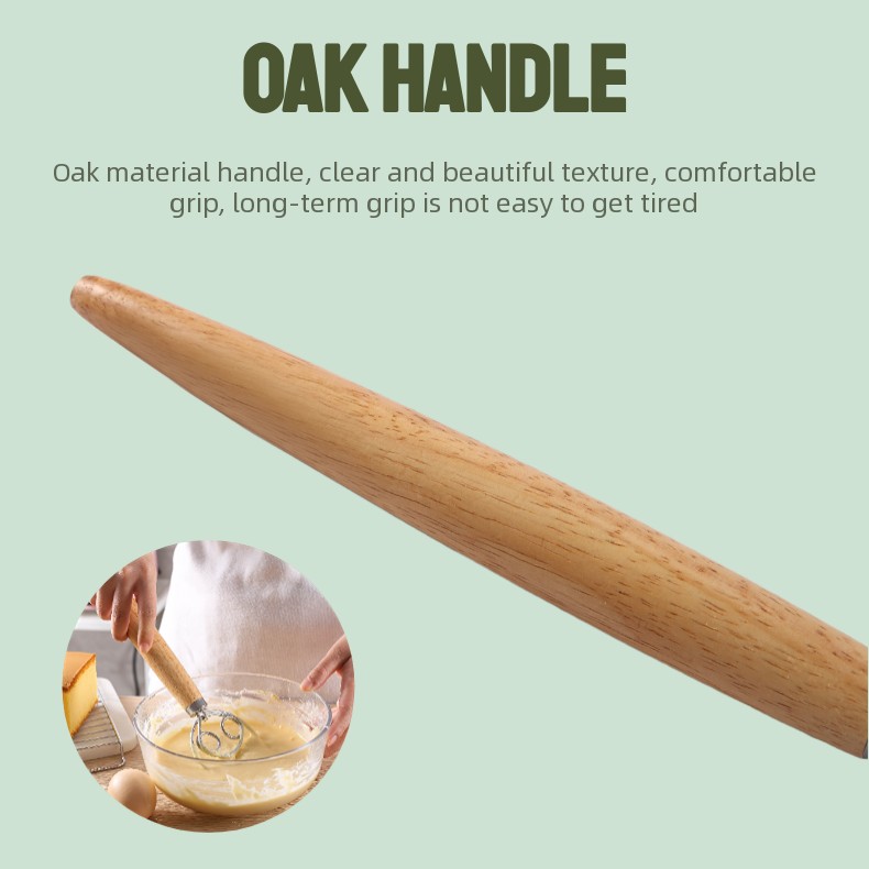 304 Stainless Steel Dough Whis - огляд і ціна Danish Pancake Pan