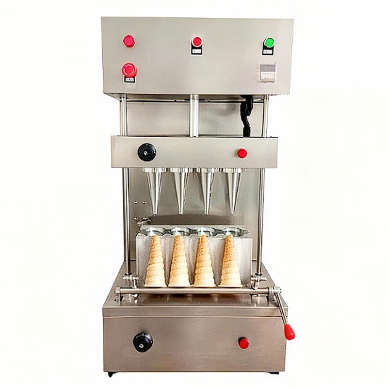 【Hot】4-Cone Spiral Pizza Cone  - огляд і ціна Waffle Cone Maker