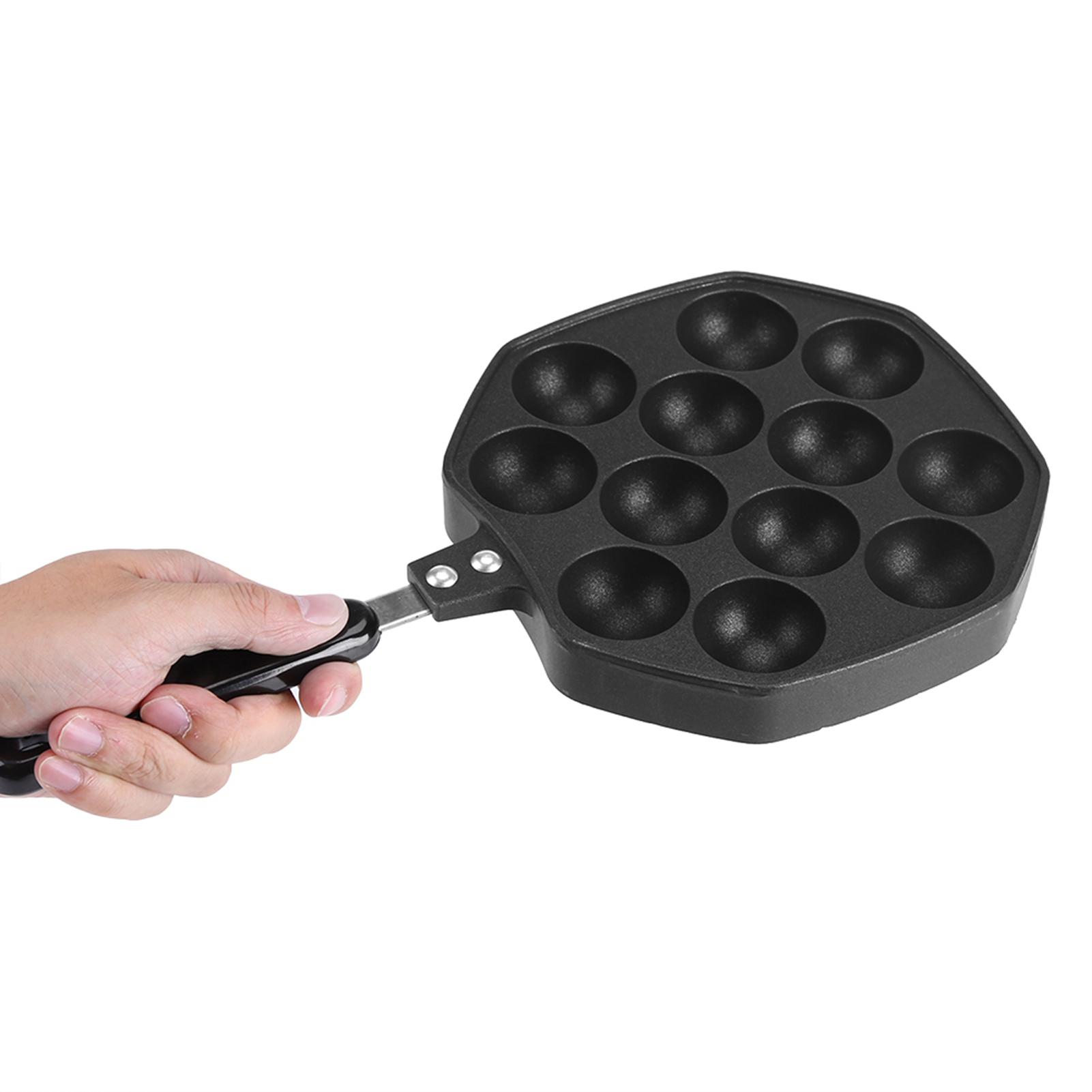 12 Cavity Aluminum Non Stick T - огляд і ціна Takoyaki Grill Plate