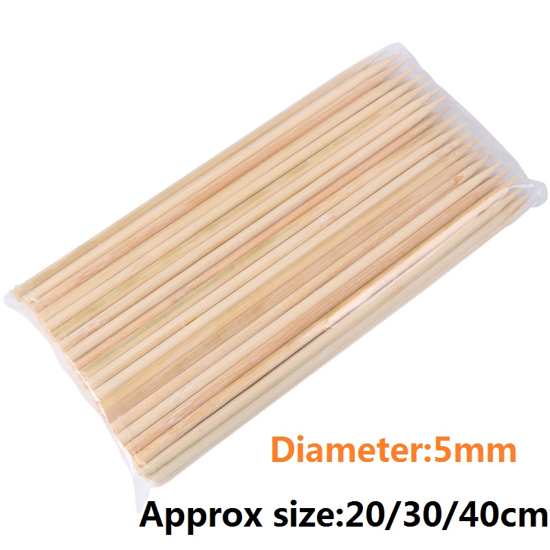 20/30/40cm x 5mm Bamboo Wooden - огляд і ціна Corn Dog Stick