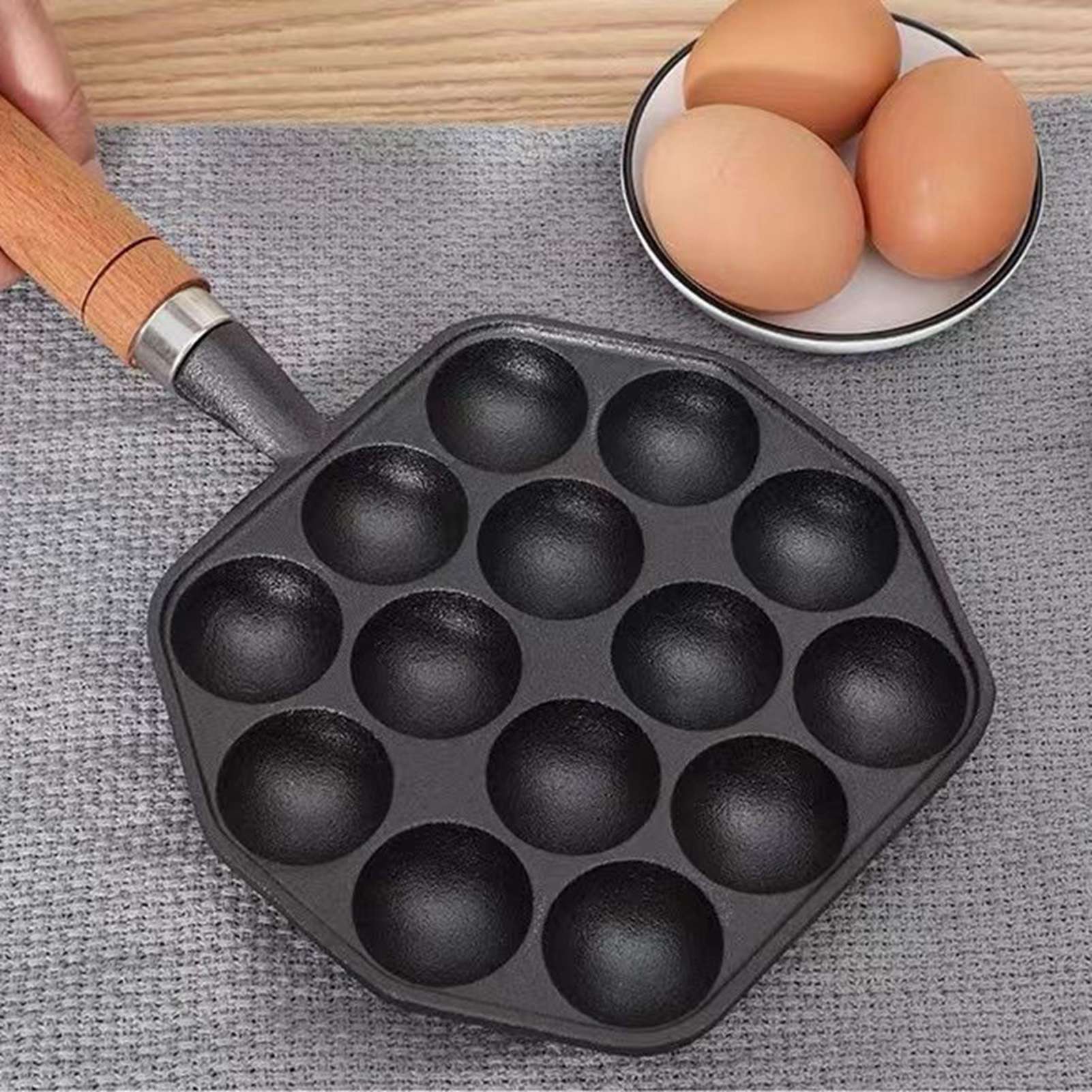 Takoyaki Grill Pan Easy To Cle - огляд і ціна Takoyaki Grill Plate