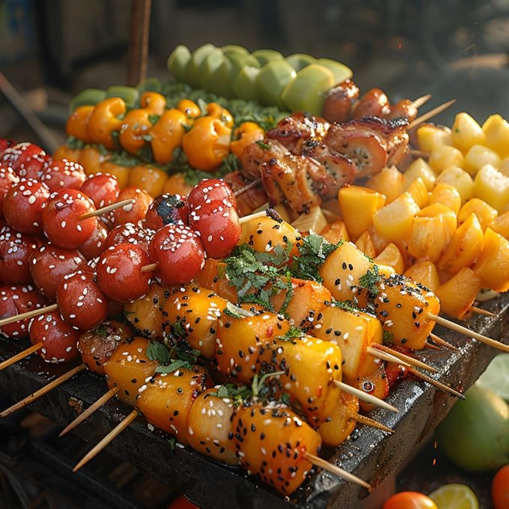 90-1350Pcs BBQ Bamboo Sticks D - огляд і ціна Corn Dog Stick