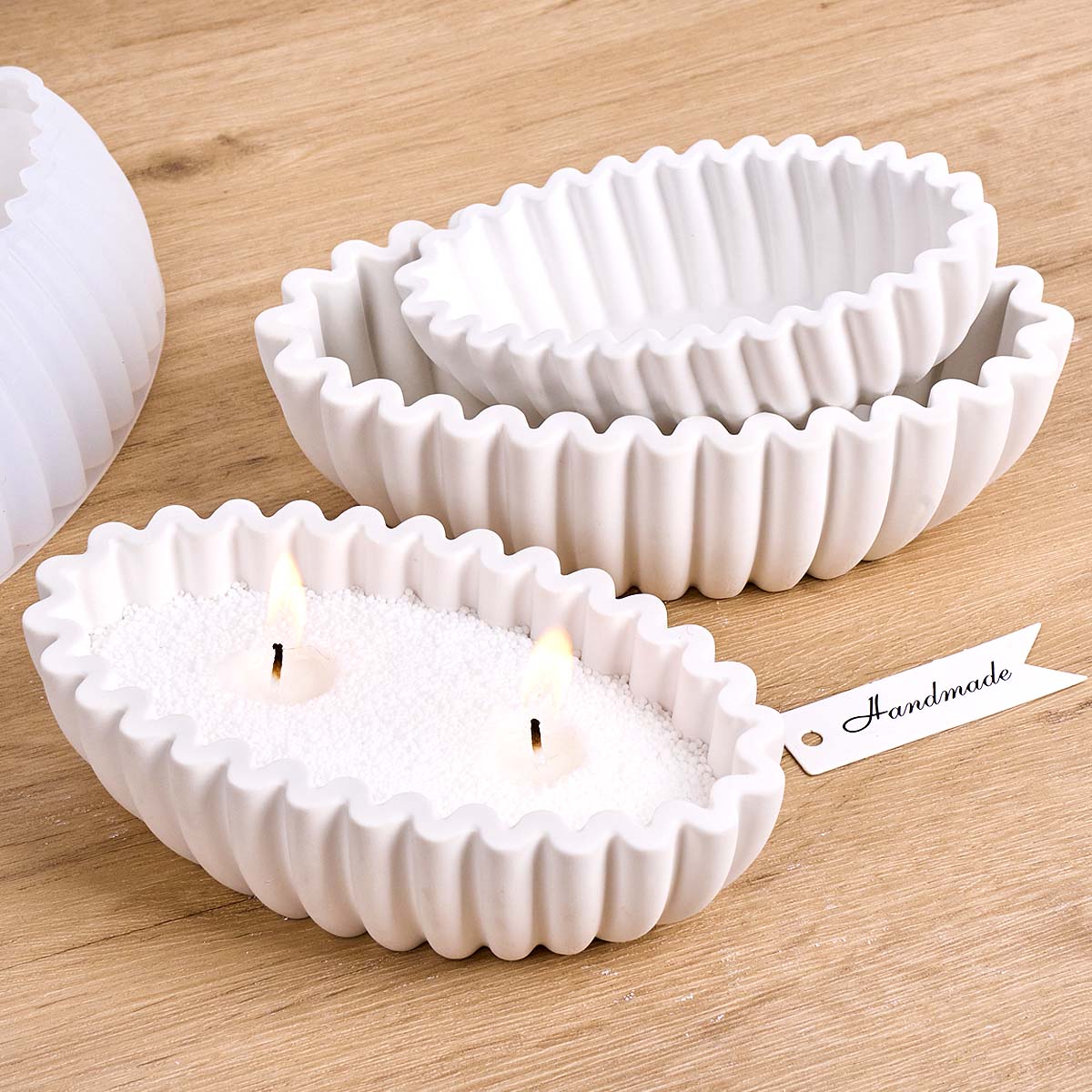 S/M/L Oval Striped Storage Bow - огляд і ціна Potsticker Mold