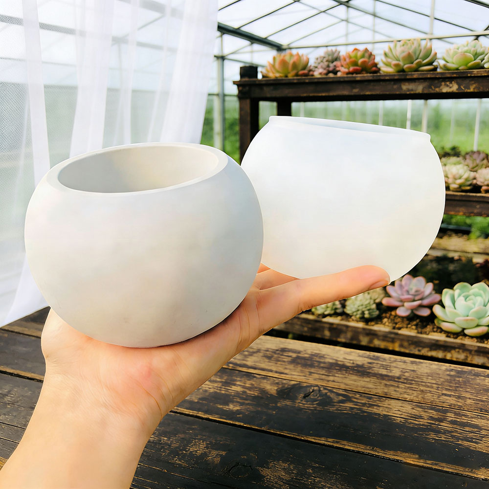 Spherical Flowerpot Silicone M - огляд і ціна Potsticker Mold