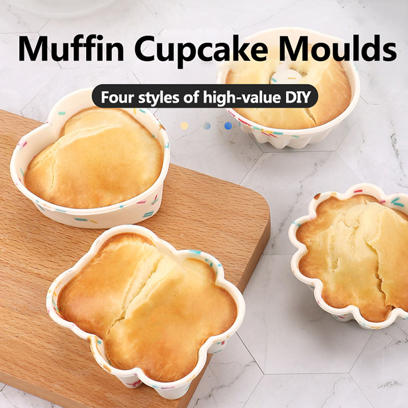 4Pcs Muffin Donuts Cupcake Lin - огляд і ціна Donut Mold Silicone